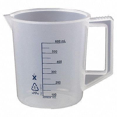 Beaker with Handle 600mL PK6 MPN:23X903