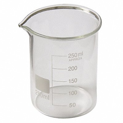 Beaker Tall Form 250mL Non-Sterile PK12 MPN:5YHA4