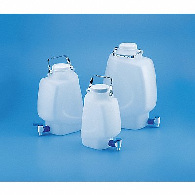 Carboy HDPE 9.993L w/Spigot MPN:49H047