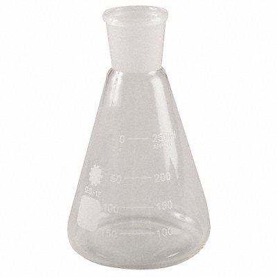 Flask Erlenmeyer Glass 250mL PK12 MPN:5YHR2