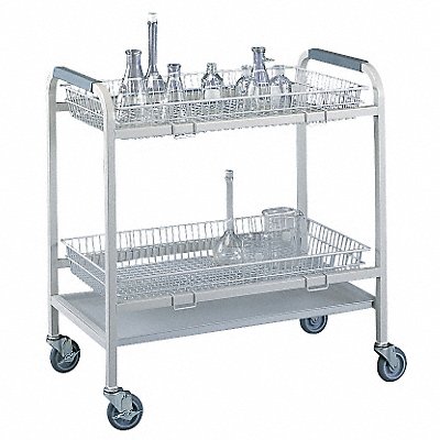 Laboratory Glassware Cart 2 Baskets MPN:8032500