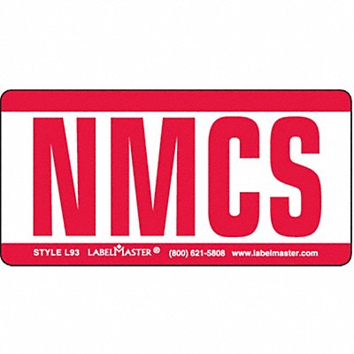 Expedited Handling Marking NMCS PK500 MPN:L93