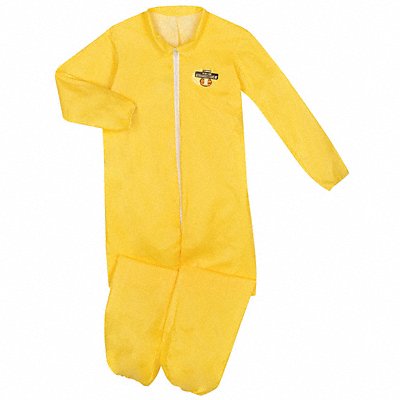 Collared Coverall Elastic Yellow 2XL MPN:PBLC5417-2X