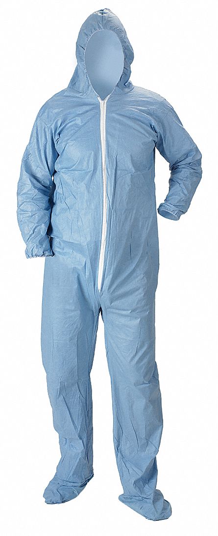 Flame-Resistant Hooded Coverall 5X PK25 MPN:07414-5XB
