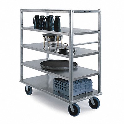 Banquet Cart Aluminum 5 Shelves 64x27 MPN:4567