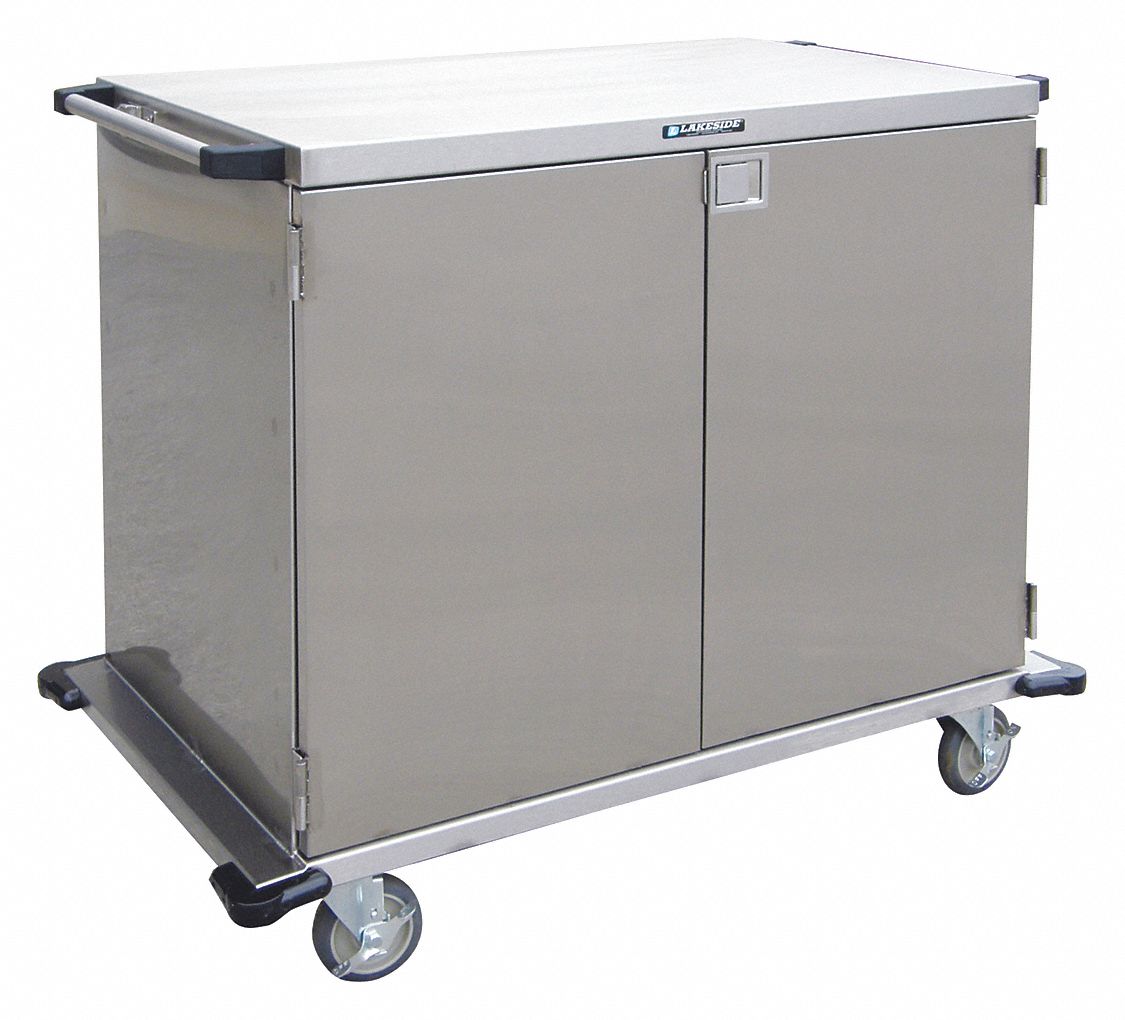 Case Cart Silver Cabinet Overall 39 H MPN:6935