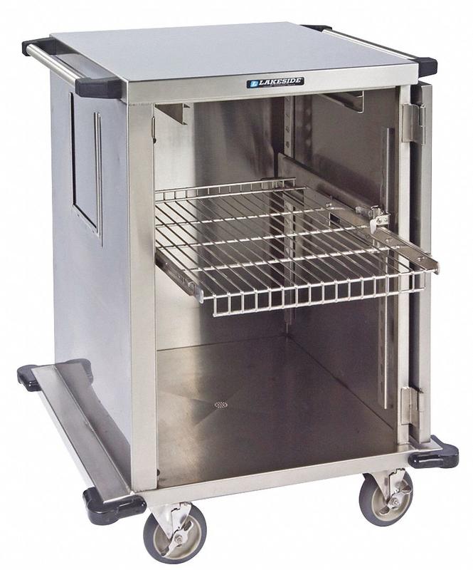 Case Cart Silver Cabinet Overall 39 H MPN:6940