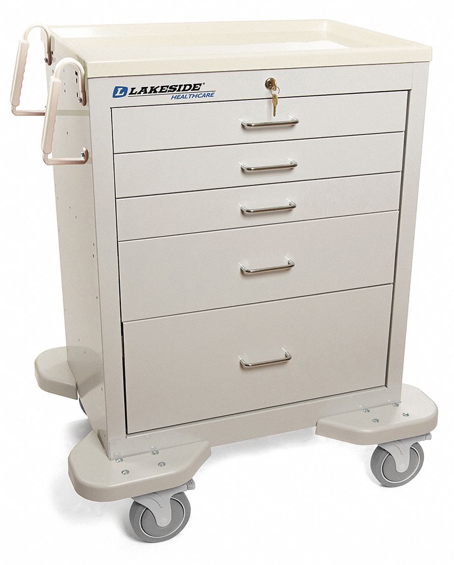 Medical Cart Gray Cabinet MPN:C-524-K-1G