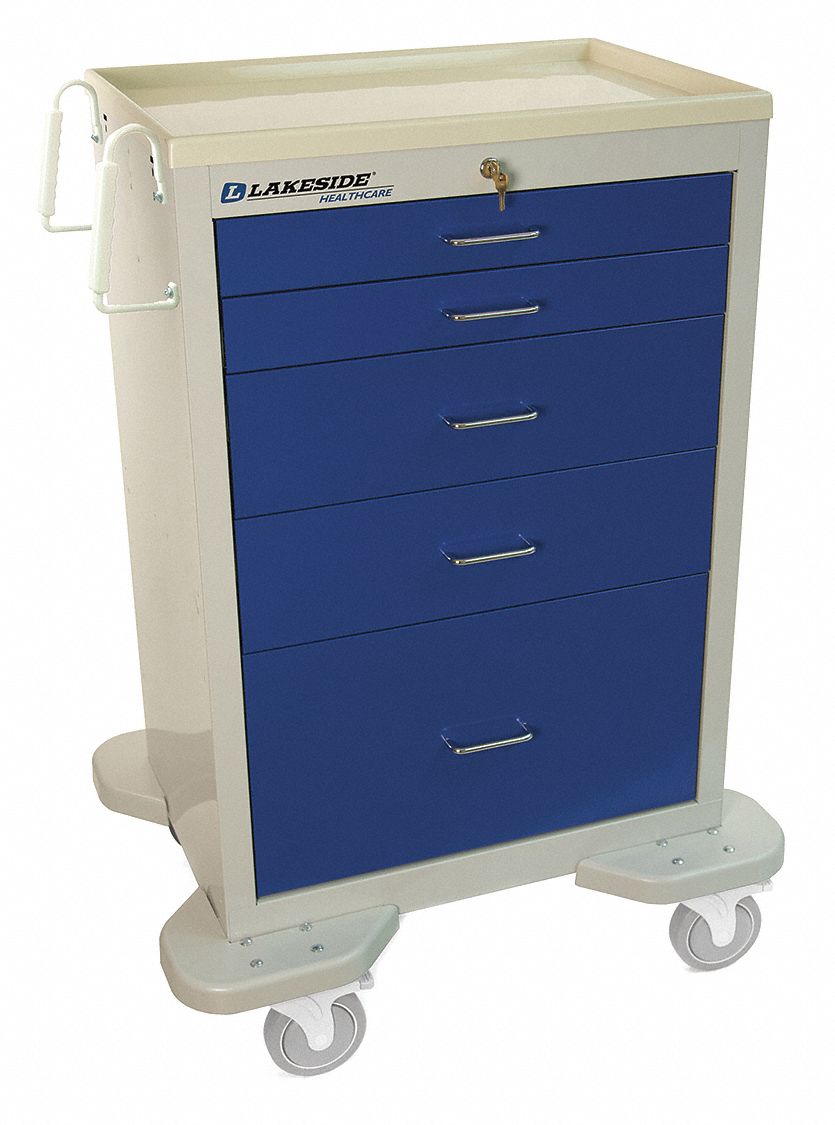 Medical Cart Gray Cabinet MPN:C-530-K-2B