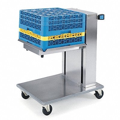 Tray Dispenser Cart Stainless 27x24x37 MPN:818