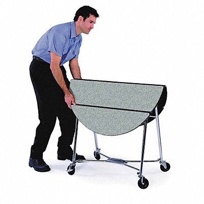 Room Service Cart Fold-Up Round MPN:415