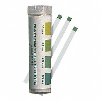 Test Strips QAC 50 to 400 PPM PK100 MPN:2951