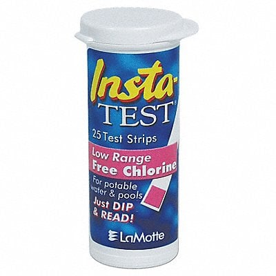 Test Strip Free Chlorine 0to10 PPM PK25 MPN:2964-G