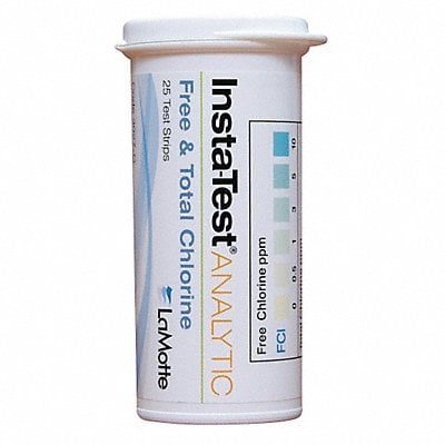 Test Strip Free/Total Chlorine 0-10ppm MPN:3027-G