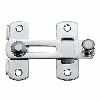 Bar Latch 3/4 in W Silver MPN:SSL-70