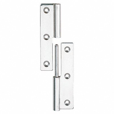 Lift-Off Hinge Polished 1.97 x 1.26 In. MPN:KN-50L/SS