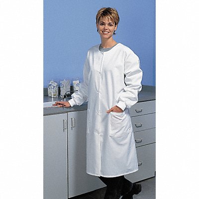 Lab Coat XS White 41 in L MPN:3178 WWP XS