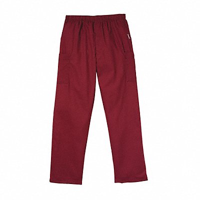 Scrub Cargo Pants L Wine Mens MPN:8555RWPLRG