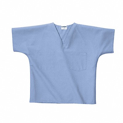 Scrub Shirt L Blue 27-1/2 in L MPN:7502BCPLRG