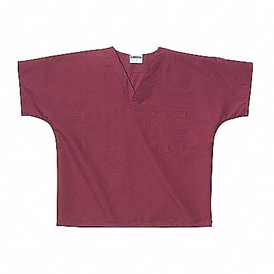 Scrub Shirt L Wine Unisex MPN:7502RWPLRG