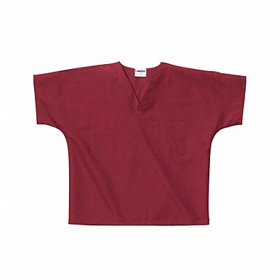 Scrub Shirt M Wine Unisex MPN:7502RWPMED