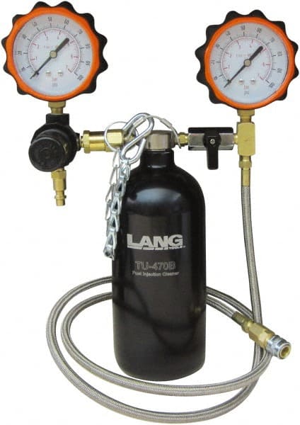 4' Hose Length, 100 Max psi, Mechanical Automotive Fuel Injection Cleaner/Gauge MPN:TU-470B