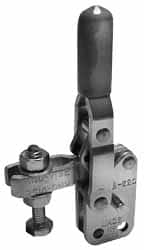 Manual Hold-Down Toggle Clamp: Vertical, 200 lb Capacity, U-Bar, Straight Base MPN:S-220