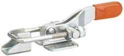 Pull-Action Latch Clamp: Horizontal, 360 lb, U-Hook, Flanged Base MPN:PCU-360