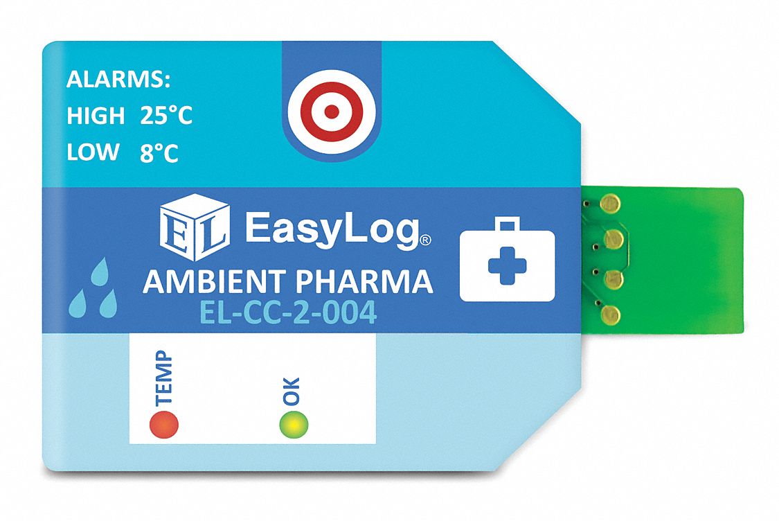 Ambient Pharma Data Logger 2.60 W PK10 MPN:EL-CC-2-004 PK10