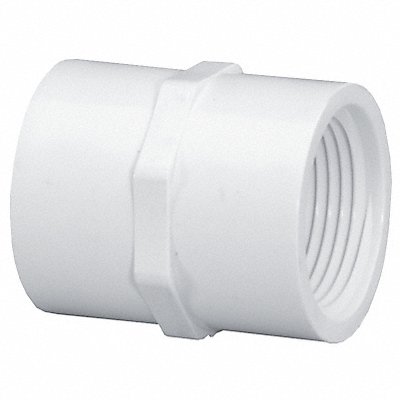 Coupling PVC 1/2 in FNPT SCH 40 White MPN:430005BC