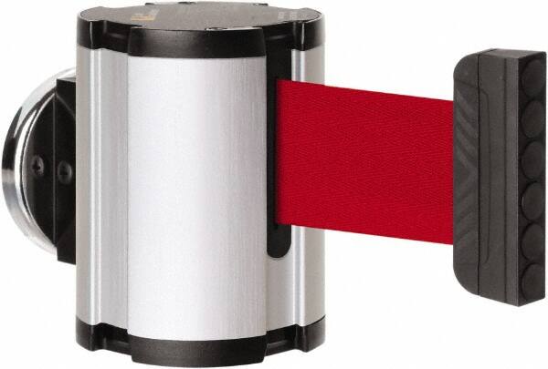 Pedestrian Barrier: Aluminum, Wall Mount, Use with Magnetic Barriers MPN:50-41300MG/SA/R