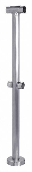 Double Line Guardrail Post Center SS MPN:49-D134/4