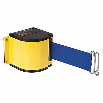 J5947 Retractable Belt Barrier Powder Coated MPN:50-3016M/YL/18/BL