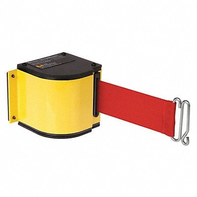 J5947 Retractable Belt Barrier Powder Coated MPN:50-3016M/YL/18/RD