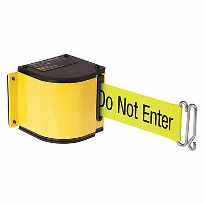 J5948 Retractable Belt Barrier Powder Coated MPN:50-3016U/YL/18/FY/S6