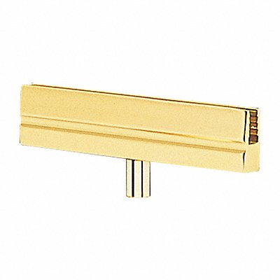 Sign Holder Polished Brass 6 in L MPN:BRACKET-NOSC-2P