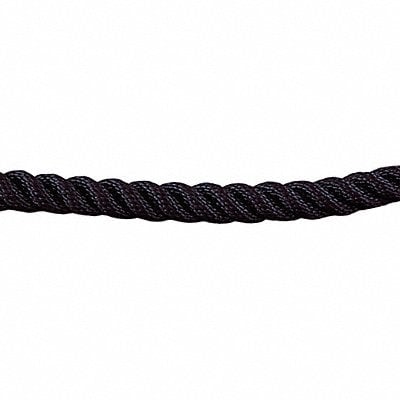 Barrier Rope 1-1/2 In x 6 ft Black MPN:ROPE-TWST-33-06/0-X-XXXX-XX