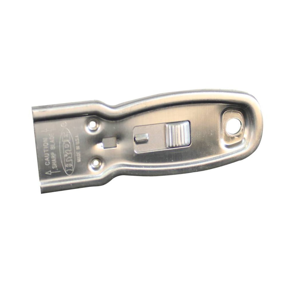 Impact Safety Scraper With Razor Blade, Silver MPN:3410