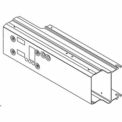 Control Box Assembly Slvr 8-1/2 in L MPN:4640-3462