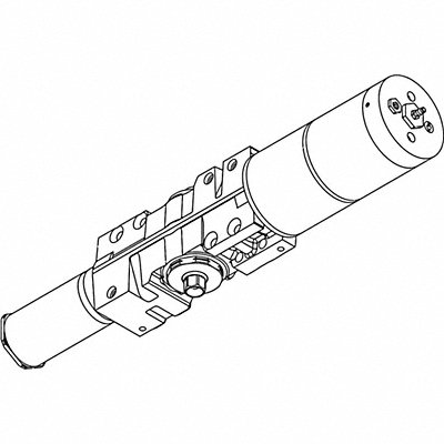 Pneumatic Door Operator Slvr 22-3/4inL MPN:4822-3971 AL