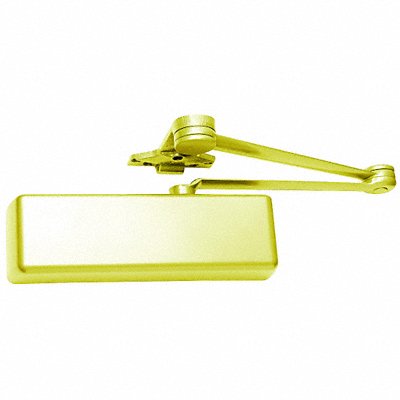 Door Closer Heavy Duty Hydraulic MPN:4031-CUSH BRASS