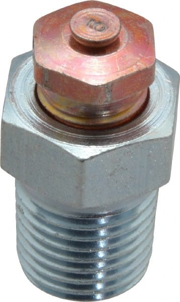 1/4-18 Thread, 1 to 5 psi Relief Pressure, Steel, Relief Vent MPN:PRV102-2