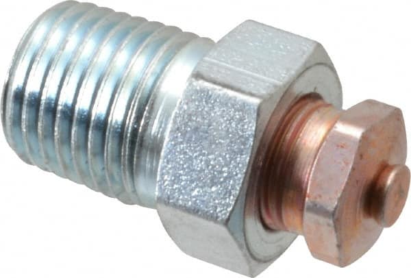 1/4-18 Thread, 7.5 to 15 psi Relief Pressure, Steel, Relief Vent MPN:PRV102-3