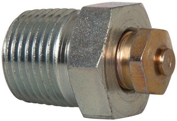 1/4-18 Thread, 15 to 25 psi Relief Pressure, Steel, Relief Vent MPN:PRV102-4