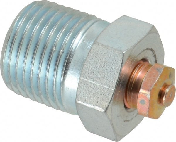 1/2-14 Thread, 1 to 5 psi Relief Pressure, Steel, Relief Vent MPN:PRV104-2