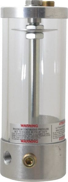 1 Outlet, Polymer Bowl, 229.42 Cu. cm Air-Operated Oil Reservoir MPN:A/OR1018-2