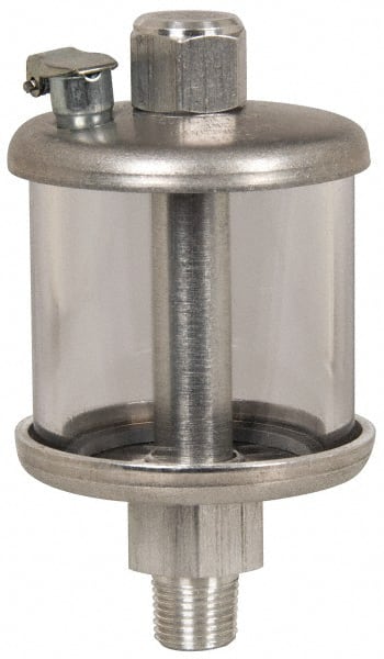 1 Outlet, Polymer Bowl, 40.7 mL No Flow Control Oil Reservoir MPN:R152-02