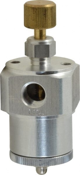 1/8-27 Inlet Thread, Aluminum Body/Brass Nozzle, Oil Reservoir Spray Valve MPN:SV101