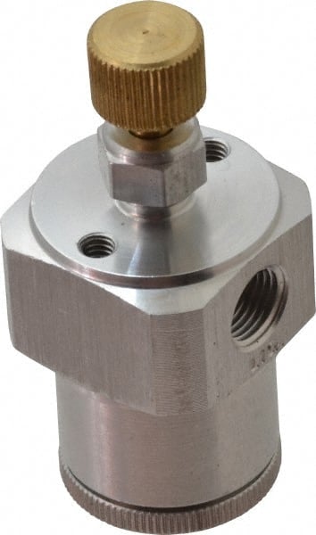 1/8-27 Inlet Thread, Aluminum Body/Brass Nozzle, Oil Reservoir Spray Valve MPN:SV102