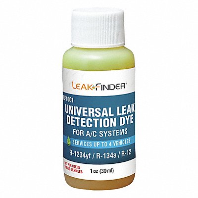 UV Leak Detection Dye 1 oz Size MPN:LF1001